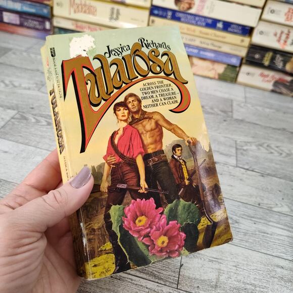 Tularosa by Jessica Richards 1979 First Jove edition Vintage Historical‎ Romance - Picture 1 of 13